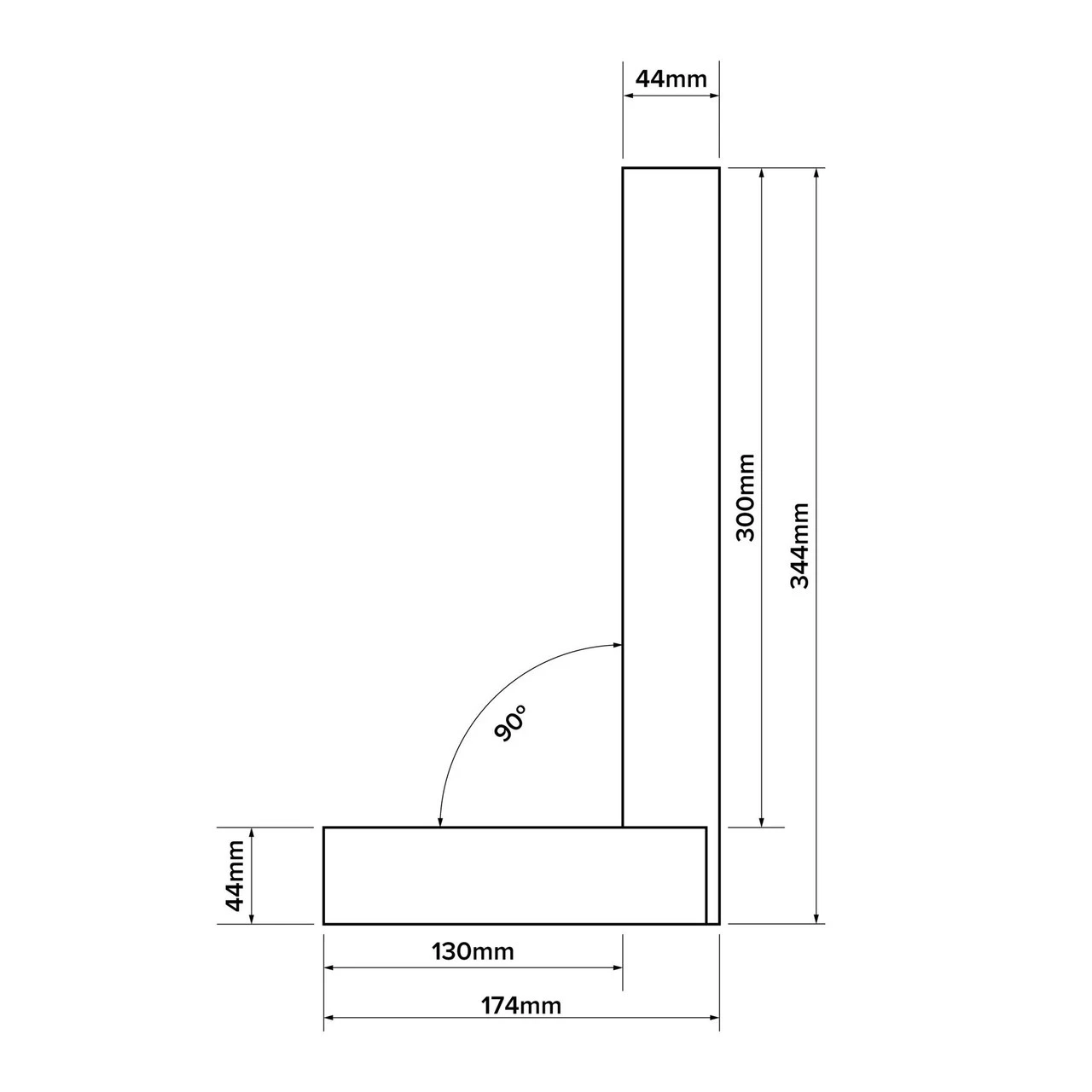 Verum Precision Engineer's Square - 300mm (12") 5 Verum Precision Engineer's Square - 300mm (12") - Image 3