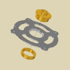 INCRA MagnaLOCK CleanSweep Guide Bush Ring Insert -Carpentry Tool Shop 55e6baf3 78bb 48ff 9c86 d0c09747c1e4 28997.1706785399