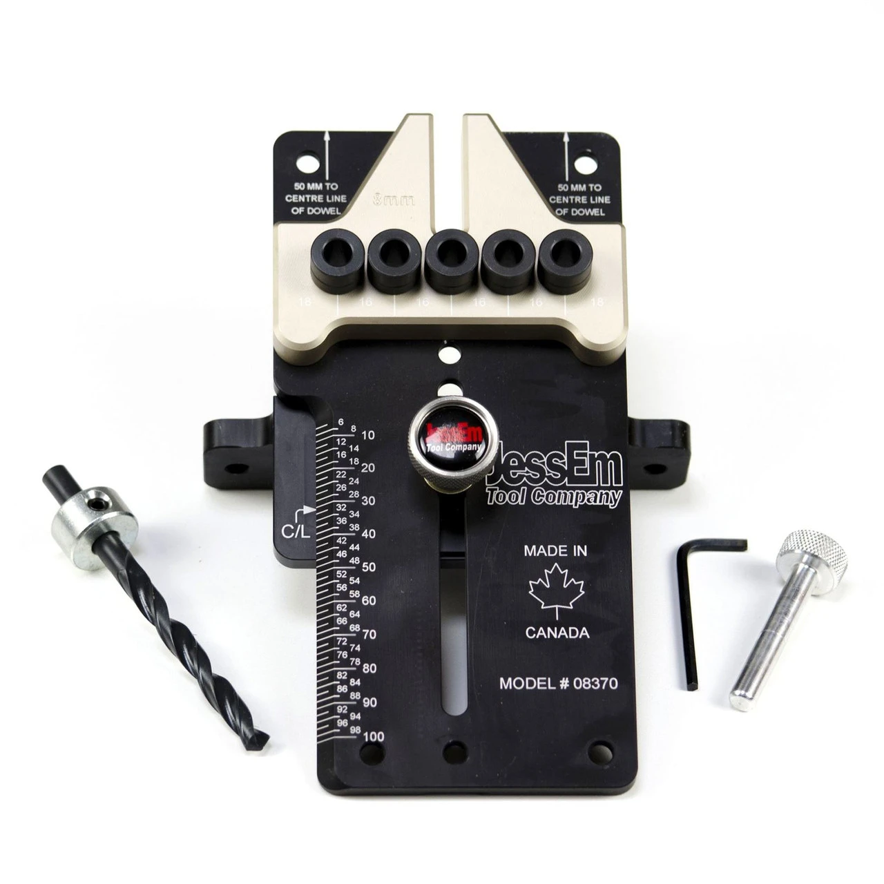 JessEm Dowelling Jig With 6, 8, 10 And 12mm Heads Package 4 JessEm Dowelling Jig With 6, 8, 10 And 12mm Heads Package - Image 2