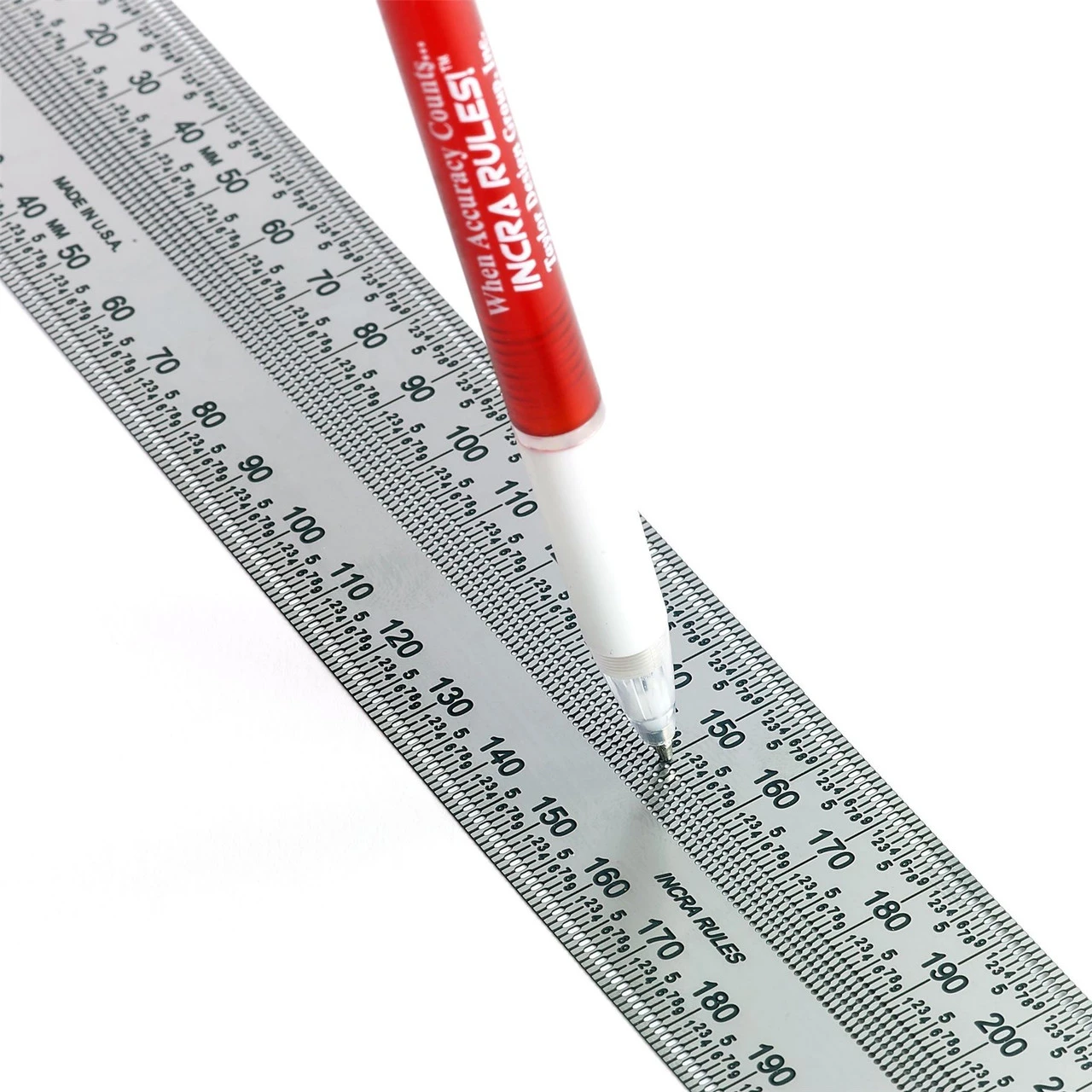 INCRA T-Rule 300mm (Metric) Including Pencil 4 INCRA T-Rule 300mm (Metric) Including Pencil - Image 2