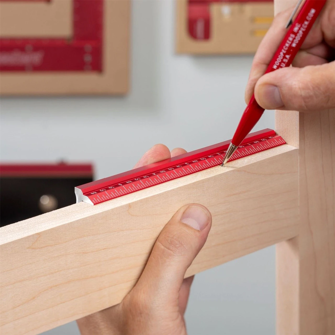 Woodpeckers Woodworking Edge Rule 150mm 5 Woodpeckers Woodworking Edge Rule 150mm - Image 3