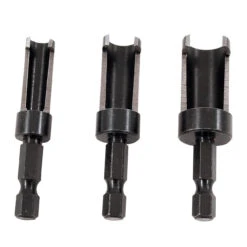 Milescraft Plug Cutters - 3 Piece Set