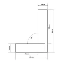 Verum Precision Engineer's Square - 75mm (3") -Carpentry Tool Shop c31cb731 c46b 4f5f b455 c8485d3a4b1b 54301.1706621358