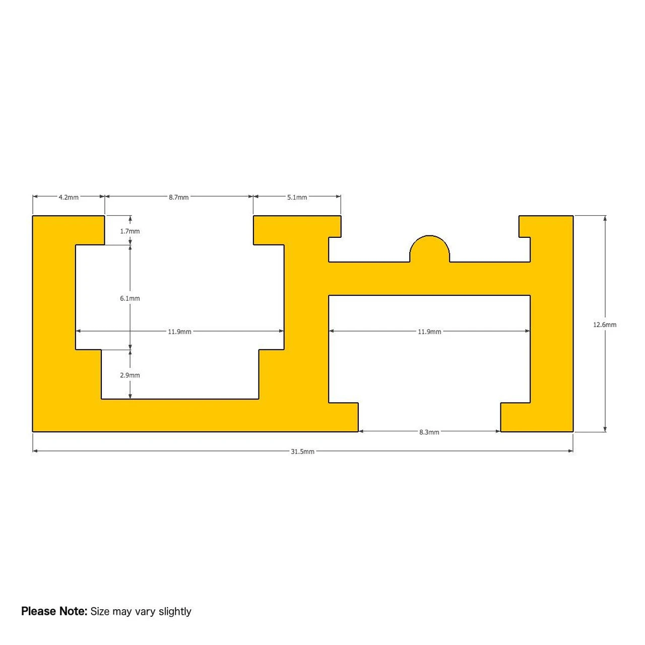 INCRA T-Track Plus 900mm (36") 8 INCRA T-Track Plus 900mm (36") - Image 6