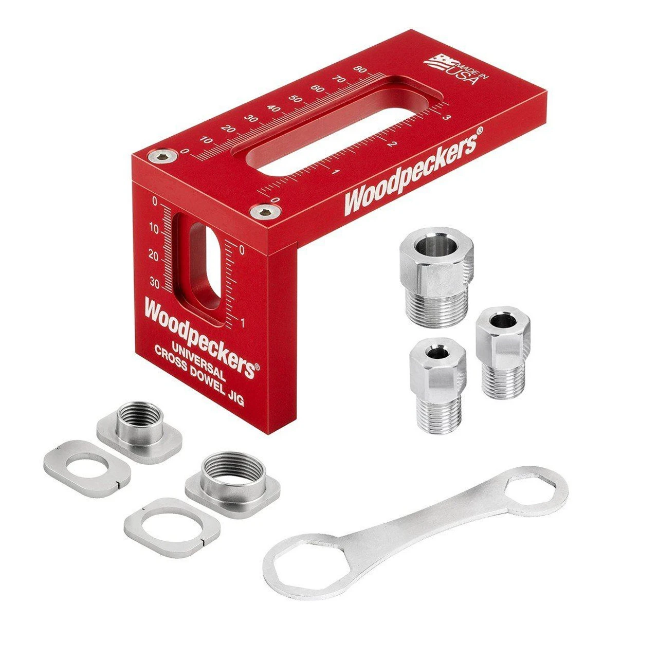 Woodpeckers Universal Cross Dowel Jig 4 Woodpeckers Universal Cross Dowel Jig - Image 2